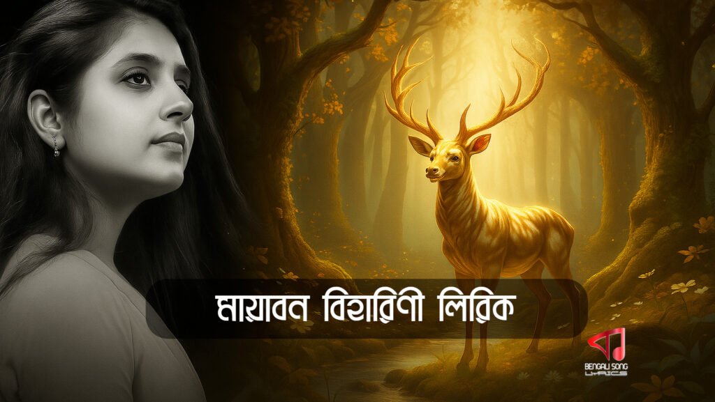 Mayabono Biharini Lyrics by Somlata Acharyya Chowdhury